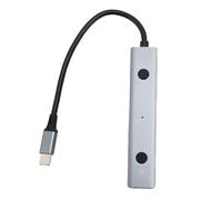 Generic Adaptateur AI Voice Hub Type C vers USB2.0 avec Transcription Vocale Précise, Outils D'IA Pratiques pour Les Réunions, Les Cours, Les étudiants, en Alliage D'aluminium