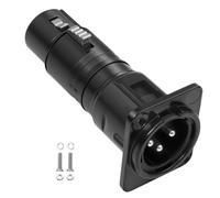 Generic Adaptateur audio de montage sur panneau XLR public-XLR femelle de | Generic Adaptateur audio de type D XLR public vers XLR femelle - Contenu : vide