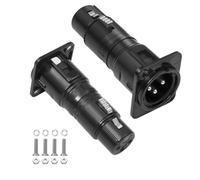 Generic Adaptateur audio de montage sur panneau XLR public-XLR femelle de | Generic Adaptateur audio de type D XLR public vers XLR femelle - Contenu : vide