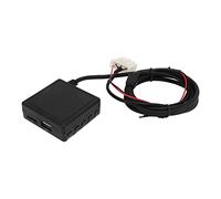 Generic Adaptateur Bluetooth de Voiture Portable avec Réduction du Bruit, adapté AUX Appels Mains Libres 3 6, Prend en Charge L'entrée AUX