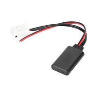 Generic Adaptateur Bluetooth, Ligne Audio Bluetooth sans Fil, Connecte L'autoradio pour Le Streaming de Musique, Compatible avec, Compatible avec, Noir, 1 unité