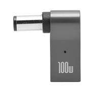 Generic Adaptateur d'alimentation PD 100W 5A, Charge Rapide, Convertisseur à Angle Droit pour Ordinateur Portable, Bureau, Voyage, Aluminium