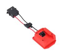 Generic Adaptateur de Batterie 18 V pour Jouets d'équitation, Compatible avec Les Batteries SLA/Lithium 18 V, Plastique ABS avec Fil 12 Awg et Fusible 40 A, Connecteur de Faisceau de Câbles pour