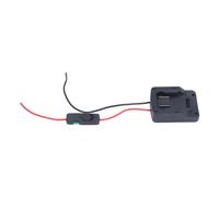 Generic Adaptateur de Batterie avec Interrupteur à Fusible pour Parkside X20V Team PAP20A1 PAP20A3, Connexion D'outils électriques 20V