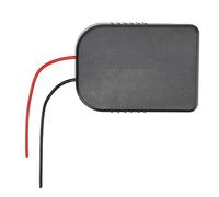 Generic Adaptateur de Batterie Connecteur d'alimentation Durable 18 V avec Câble 14 AWG pour Batterie Série Inférieure à 12 A, Plastique ABS Léger, Noir