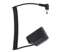Generic Adaptateur de Batterie Factice DMW BLF19 DCC12 pour Appareils Photo GH3 GH4 GH5 GH5S, Alimentation Légère pour des Sessions de Photographie Prolongées