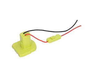 Generic Adaptateur de Batterie Protection Contre Les Surintensités Convertisseur de Maintien serré pour One + 18v avec Fusible, Matériau ABS pour Vélo électrique Camping