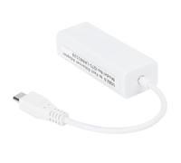 Generic Adaptateur de Carte Réseau Ethernet, Port USB 2.0 RJ45 Haute Vitesse pour Carte Mère 1.3/W, adapté au Réseau 10/100 Mbps, Couleur de la Coque ABS