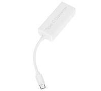 Generic Adaptateur de Charge Rapide Convertisseur Type-C pour Téléphones Mobiles Switch - Protection PTC pour Les Voyageurs (White)
