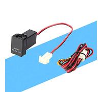 Generic Adaptateur de Chargeur de Voiture Double USB 12V-24V à 5V 3,1a, adapté aux Voitures, Conception étanche