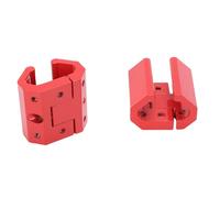 Generic Adaptateur de Clamp/Holder de Rail, Support Robuste en Alliage D'aluminium et Acier Inoxydable pour Boîte à Outils, Artisanat Exquis, Clips de Montage sur Rail pour un Usage Professionnel, 11