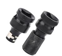 Generic Adaptateur de Douille Kit de Changement Durable pour hocs, Adaptateur de Mandrin à Dégagement Rapide pour Perceuse électrique, Conversion de Tige Hexagonale 1/2 1/4" - Convient pour les