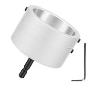 Generic Adaptateur de Foret pour Alésoir de Tuyau, Outil de Chanfrein Extérieur Intérieur avec Tige Hexagonale pour Meuleuse D'angle, Perceuse électrique, ébavurage de Tubes en