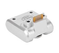 Generic Adaptateur de Griffe Porte-Appareil Photo, Support Facile à Installer pour NEX-5N 5T, Matériau ABS, Réglage Manuel du Flash (Silver)