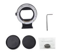 Generic Adaptateur de Mise au Point Automatique EF vers R, Anneaux de Conversion D'objectif pour Appareils Photo R10 R50 R100, Adaptateur de Mise au Point Automatique Pleine Fonction pour Cinéastes