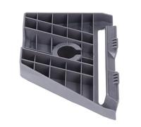 Generic Adaptateur de Montage sur Poteau de Parabole pour Parabole Standard Gen 3, Adaptateur de Tuyau en Acier Inoxydable ABS Rotatif à 360 Degrés pour Un Montage Stable Gris