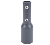 Generic Adaptateur de Montage sur Poteau Satellite, Adaptateur de Tuyau D'antenne en Alliage D'aluminium Durable pour Les Utilisateurs Gris 1 unité
