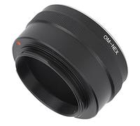 Generic Adaptateur de Monture Om vers E, Convertisseur d'Objectif en Alliage d'aluminium pour Objectif Om vers Caméras 3/5/6/7 A5000/A6000 A7/A7R avec Contrôle Manuel et 'Ouverture