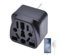 Generic Adaptateur de prise internationale à 3 broches de Nouvelle-Zélande | Adaptateur mural 250 V 10 A pour voyager en Chine, Australie, Nouvelle-Zélande, Prise Argentine
