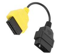 Generic Adaptateur de Remplacement pour Connecteur de Câble de Diagnostic, adapté au Scanner ECU, Matériau ABS Résistant à l'usure pour Une Utilisation à Long Terme