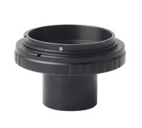 Generic Adaptateur de Télescope de 1,25 Pouces pour Appareils Photo, Support en Aluminium avec Anneau en T avec compatibilité M42 pour l'astrophotographie, Convient aux Modèles SLR 5D 60D T3i et