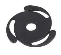 Generic Adaptateur D'enregistrement 45 TR/Min en Alliage D'aluminium, Insert D'enregistrement de 7 Pouces à Haute stabilité, Conception Facile à Clipser pour la Plupart des Platines (Black)