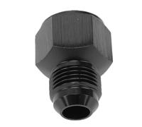 Generic Adaptateur D'extension de Réducteur évasé Léger anodisé Noir 1500 PSI pour Systèmes de Carburant EFI, Comprend un Adaptateur AN10 à AN8 (AN10 à AN8)