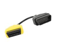 Generic Adaptateur D'outil D'analyse de Connecteur de Câble de Diagnostic adapté au Scanner ECU, flexibilité Supérieure, Connecteur Jaune, Matériau Durable pour Remplacer Le Câble de Scanner pour Les