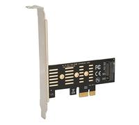 Generic Adaptateur M.2 PCIe X1, Carte Riser M.2 à Montage Stable pour 10, Compatible avec Le Matériau PCB PCIe SSD