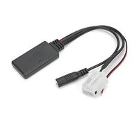 Generic Adaptateur Micro Mains Libres Compact ABS Connecteur Audio de Voiture Portable pour, adapté pour Citroën, Résistant aux Hautes Températures, Compatible avec C2, C3, C4, C5, C6, C8, Noir