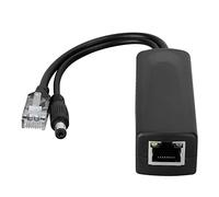 Generic Adaptateur POE 48V à 12V, Séparateur D'injecteur de Puissance Durable pour Appareils Réseau, Alimentation AP Isolée, Câble de 100m