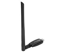 Generic Adaptateur USB WiFi Dongle sans Fil Portable W60-5DB 300 Mbps pour PC Portable de Bureau, Force de Signal Stable pour Les Jeux en Ligne, XP/7/8/10/Vista/, Antenne Incluse