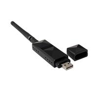 Generic Adaptateur WiFi USB NetCard sans Fil Portable AR9271 avec Antenne 2DBI Amovible pour Un Accès Internet Stable, Noir