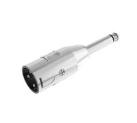 Generic Adaptateur XLR Connecteur audio XLR vers adaptateur mâle 6,5 mm Convertisseur pour mixeur de scène, Mâle