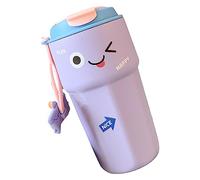 Generic Adorable Tasse de Voyage, Jolie Bouteille d'eau Isolée pour l'école (PURPLE)