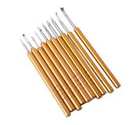 Generic Affichage du Kit de Retrait à la Main, Opération Simple 10 -SCS Pression de la Main de Montre de Bracelet Pas-Slip Conception pour la Réparation et l'entretien (GOLD)