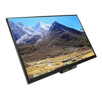 Generic Affichage Portatif, Moniteur Portatif de 3,5 Mm 100-240V HD Interface Multimédia Double Haut-Parleur écran IPS de 18 Pouces pour Le Bureau (Prise UE), Genericadk30tbzg5-12