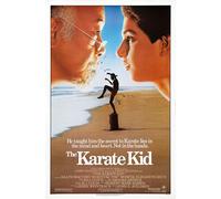 Generic Affiche de film rétro vintage (Le Karaté Kid, A4)