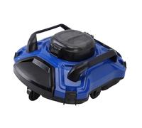 Generic Agent de Nettoyage de la Piscine Robotique, Aspirateur de Piscine et IPX8 5000 MAh de Profondeur d'eau Maximale à 2,5 M dans la Cour (Prise UE)