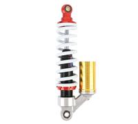 Generic Agrandis d'Amortisseur de Moto Réglable de 300 Mm 12 Pouces, Amortisseur de Choc Printanier Réglable à Haute dureté Robuste Universel pour Quad Scooter Go Kart Scooter
