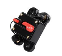 Generic AGU Style Remplacement 50A-100A Disjoncteur Réinitialiser Porte-fusible Interrupteur de Mise à Mort Audio Automatique Porte-fusible pour Bateau de Voiture (50A)
