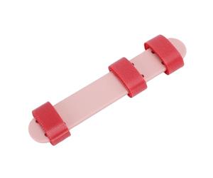 Generic Aide à L'entraînement du Poignet pour Violon, Poignet Droit Correct pour Violonistes Débutants, Outil Ergonomique pour Jeunes Musiciens, Matière Plastique 5,9x1,0 Pouces (PINK)