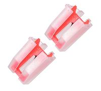 Generic Aiguille de Stylet pour Tourne-Disque Phonographe, Pointe en Diamant ABS Durable de Remplacement pour Platine Vinyle Compatible avec Crosley NP1 NP6 2 Pièces Rouge