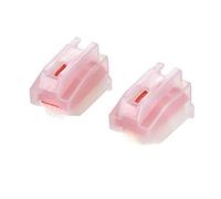 Generic Aiguille de Stylet Universelle et Durable pour Tourne-Disque Phonographe pour Crosley NP1 NP6, Paquet de 2, Facile à Installer, Adaptée à ION, Jensen, Pyle, Matériau ABS Rouge