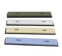 Generic Aiguiseur de Couteaux en Pierre à Aiguiser, Pierre à Aiguiser les Couteaux en Corindon Blanc Compact et Durable pour les de Pêche
