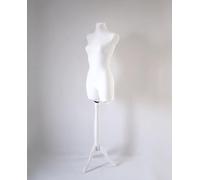 Generic AILANT Mannequins de Couture, Buste de Couture Femme (Beige/Black Stand, S/M)