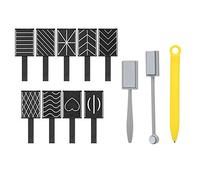 Generic Aimant à Ongles, Stylo à l'œil Cat Outils de beauté pour Chats de beauté Outils pour les Ongles avec Superbe Magnétisme Aimant pour les Yeux pour Vernis à Magnétique pour Nail Art Noir 13 Pcs