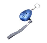 Generic Alarme de sécurité Personnelle 130 DB, Porte-clés Compact pour Autodéfense d'urgence pour Femmes, Enfants et Personnes âgées, Noir (Blue)