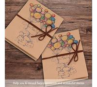 Generic Album de Scrapbook de Couverture de Ballon de Style Vintage, pour L'artisanat Créatif, les Souvenirs, le Stockage de Photos, Super Cadeaux D'anniversaire de Noël