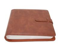 Generic Album d'images, Dustproof 288 POCHETS PU Leather Photo Album Conception de Verrouillage de 3 Pouces pour Mini 11 (BROWN)